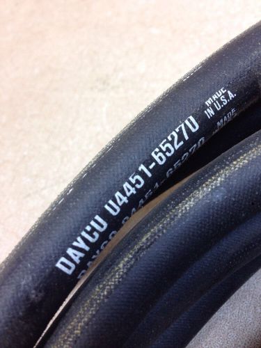 Dayco 04451-65270&#034;  round endless belt 9/16&#034;x 270&#034; solid black rubber for sale