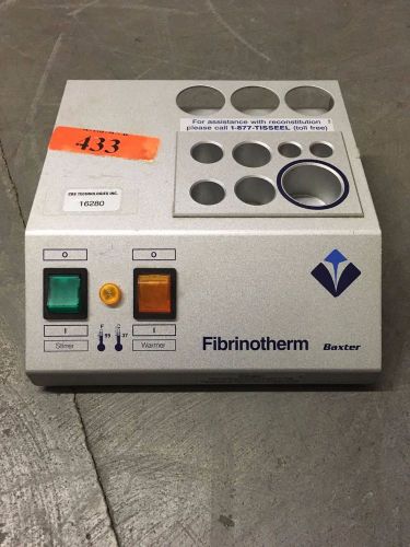 Baxter Healthcare Fibrinotherm Warmer / Stirrer