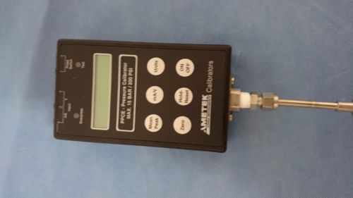 Ametek Calibrators PPCE Pressure Calibrator