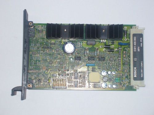 BOSCH 0811-405-063 PC BOARD DRIVER CARD