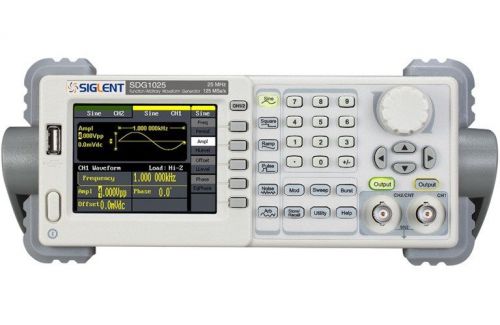 Siglent SDG1025 - 25 MHz; 2 CH; 125 MSa/s; Waveform Generator