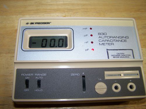 830 Auto-ranging Capacitance Meter BK Precision