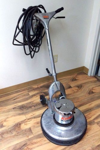 Minuteman hako d20 20&#034; floor finishing machine buffer scrubber 115v works great! for sale