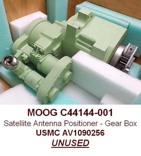 SATELLITE ANTENNA POSITIONER GEAR BOX - MOOGC44144-001 SCIENTIFIC ATLANTA