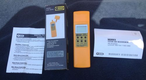 Mannix Digital Sling Psychometer Thermo Hygrometer MODEL SAM 990DW Mint