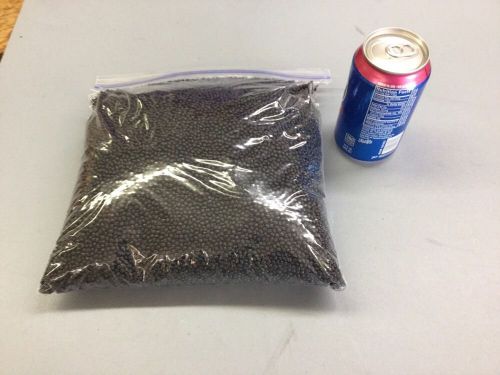 4 lbs BLACK ABS PLASTIC PELLETS, TERLURAN, ACETONE/MEK SLURRY