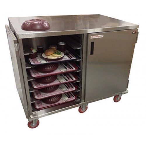 Carter-hoffmann etdtt28 economy patient 28 tray cart stainless steel for sale