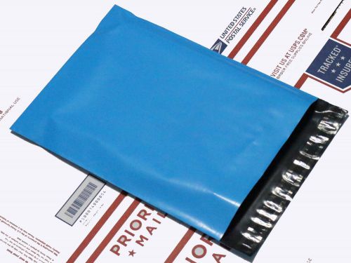 100 blue 9x12&#034; Poly Mailers Envelope Shipping Supplies shipping Bags