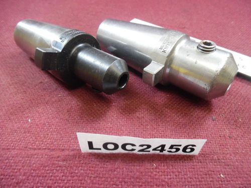 LOT OF 2  UNIVERSAL ENG  KWIK SWITCH 300 1/2  3/8 ENDMILL HOLDERS  LOC2456