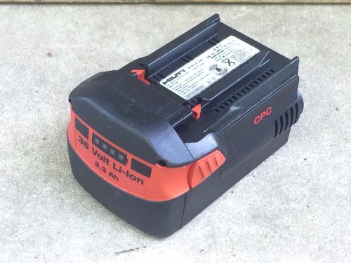 HILTI 36V 3.3 Ah Li-ion High Capacity Rechargeable Lithium Battery Volt TE 7 A