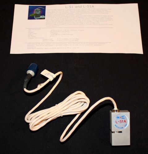 Wescor L-51A Psychrometer Sample Chamber Set