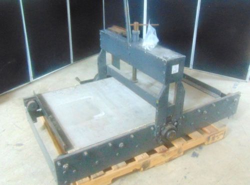 Graphic Litho Press Model LP3 Press # 364 Legs/Hardware Incl. 1&#034; Press Bed S2269