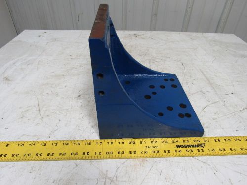 CAST IRON Machinist Angle Set Up Plate 10&#034;W x 9-1/2&#034;x9-1/2&#034;x.940&#034; Thick