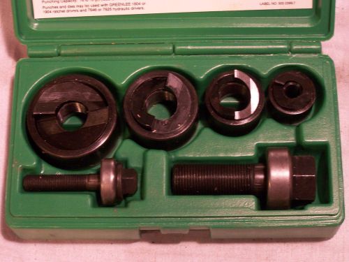 Greenlee 7235BB Slug-Buster Manual Knockout Kit for 1/2 to 1-1/4-Inch Conduit