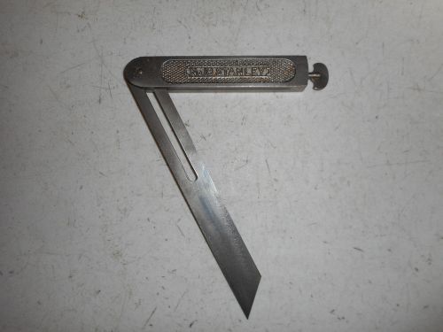 VINTAGE STANLEY No.18 SLIDING T-BEVEL SQUARE Machinist Tools USA Metal Shop