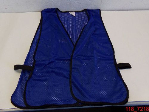 Supreme Safety SV 100 Safety Vest Blue Mesh Size XL