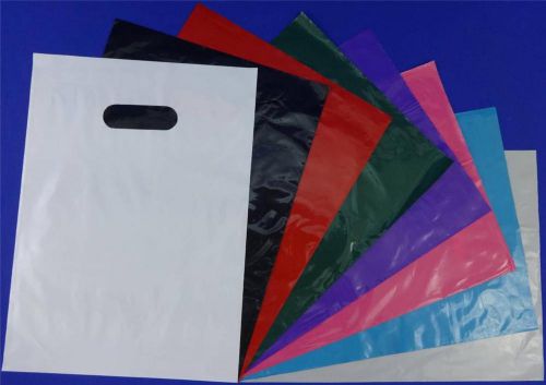 9&#034; x 12&#034; Low Density Glossy Merchandise Retail Bags Variety of Colors &amp; Qty.