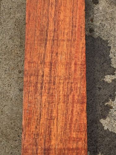 Curly Koa From Hawaii Reclaimed Slab 27&#034;x3x2&#034; For Furniture Making