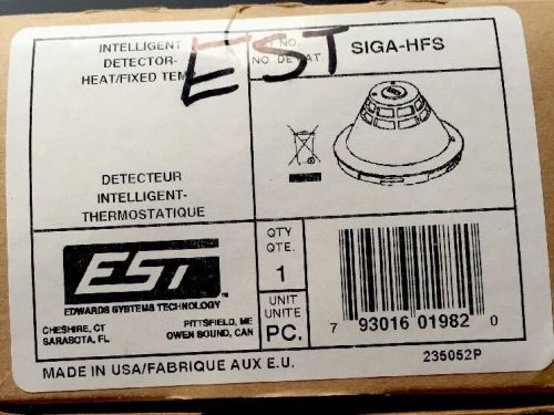 EDWARDS SYSTEM SIGA-HFS