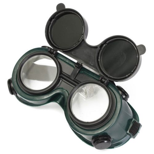 Steampunk Solder Welding Goggles With Flip Up Darken Cutting Grinding