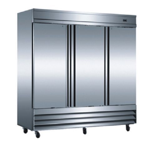 SABA Air ST-72F Three Door Reach-In Freezer (Stainless Steel)