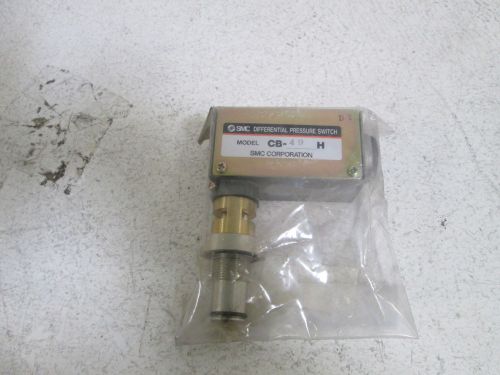 SMC DIFFERENTIAL PRESSURE SWITCH CB-49H *NEW OUT OF BOX*