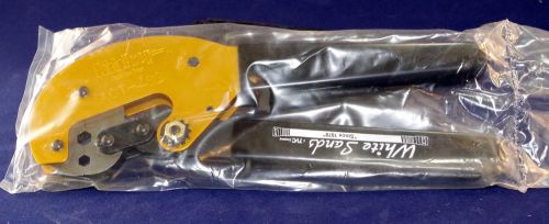 White sands act-483 crimp tool crimper wse new cable prep for sale