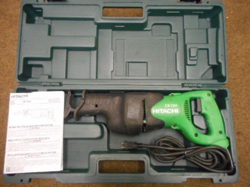 Hitachi CR13V Reciprocating Saw Sawzall with Case