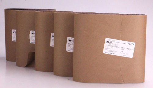 3M 463D RB Cloth Sine Wave Splice Belts Sized 7 7/8&#034; with P40 Grit Case of 10