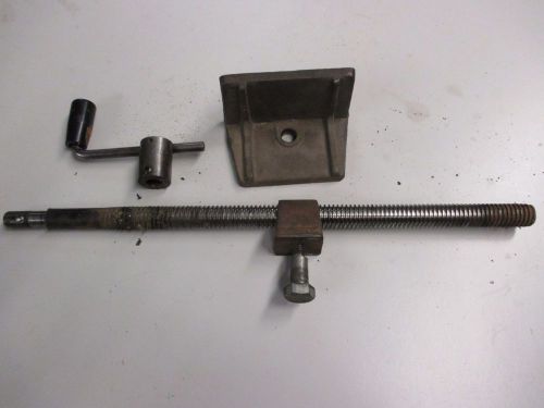 Duracraft 21348 Horizontal Metal Cutting Band Saw Vise Lead Screw Jaw Handle