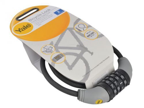 Yale Locks - YCCL1 Combination Bike Lock 8 x 600xm