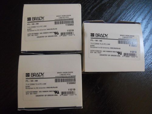 BRADY LABEL PTL 100-483   3 BOXES