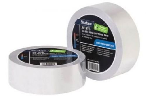 Shurtape af-975 aluminum foil duct tape 3&#034; x 50 yds silver print for sale