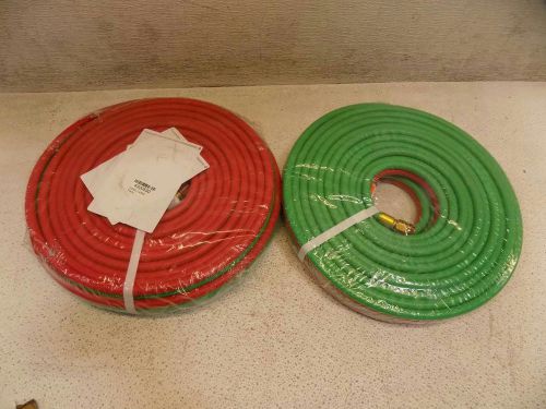 Lot of 2 Harris 1/4 in. x 50 ft. Twin Hose