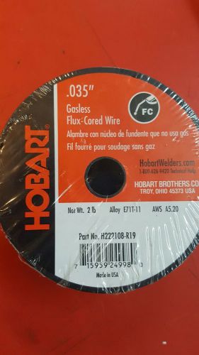 Hobart .035&#034; gasless flux-cored wire 2lb. for sale