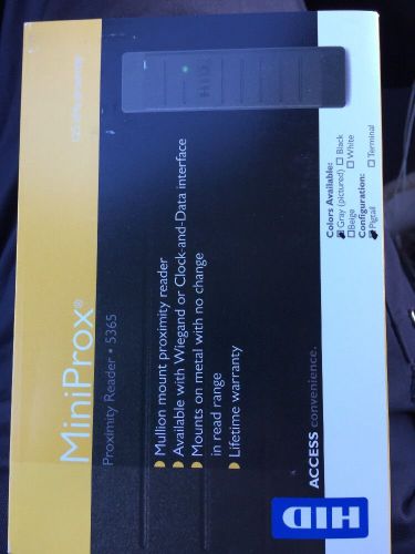 HID Access MIniProx Proximity Reader 5365 Mullion Reader