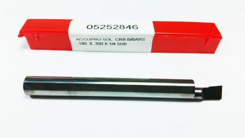 Accupro .180&#034; x  .350&#034; Depth Carbide Grooving Boring Bar Tool (Q 591)