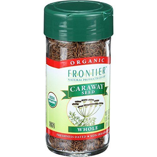 Frontier Herb Organic Whole Caraway Seed, 1.90 Ounce -- 6 per case