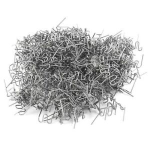 400x/Hot Staples For Car Bumper Fender Welder Stapler Plastic Repair Kit Silver