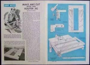 Router Jig Angle Guide How-To Build PLANS Great for Stair Building