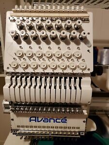 Avance embroidery machine