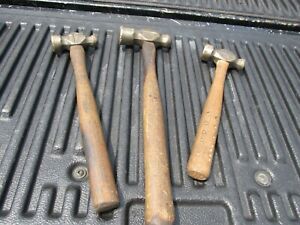 3 Vintage Ampco Brass Hammers H2 &amp; H3