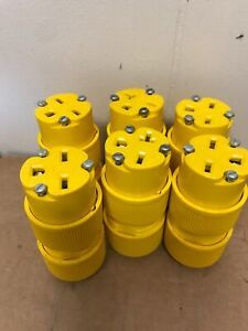 GE GENERAL ELECTRIC 6-15R 615R 15A 250V PLUG Lot Of 6 New