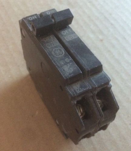 Ge 2 pole 50 amp circuit breaker thqp250 1/2 size for sale