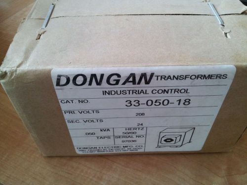 Dongan transformer 33-050-18 &#034;new&#034; for sale