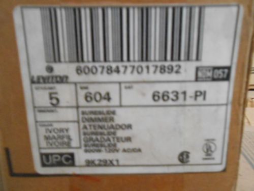 LEVITON 6631-PI      LOT OF 5