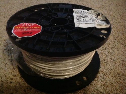 8-19 AWG THHN SIMPULL BLK 600V COPPER WIRE 500FT Spool New