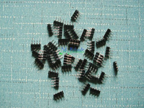 30PCS 4 Pin female connectors for led strip lights RGB 5050 RGB 3528 insert easy