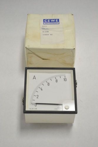 ABB 004308-C 3BSM ELECTRICAL SERVICE FIELD CURRENT SCALE 0-10A AMP METER B202827