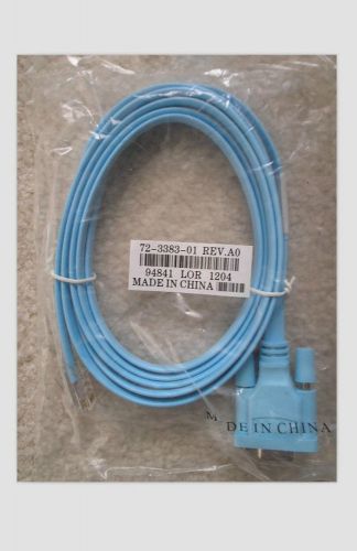 NEW CAB-CONSOLE-RJ45 Cisco Console Cable RJ45-DB9 6ft 72-3383-01 CAB CONSOLE